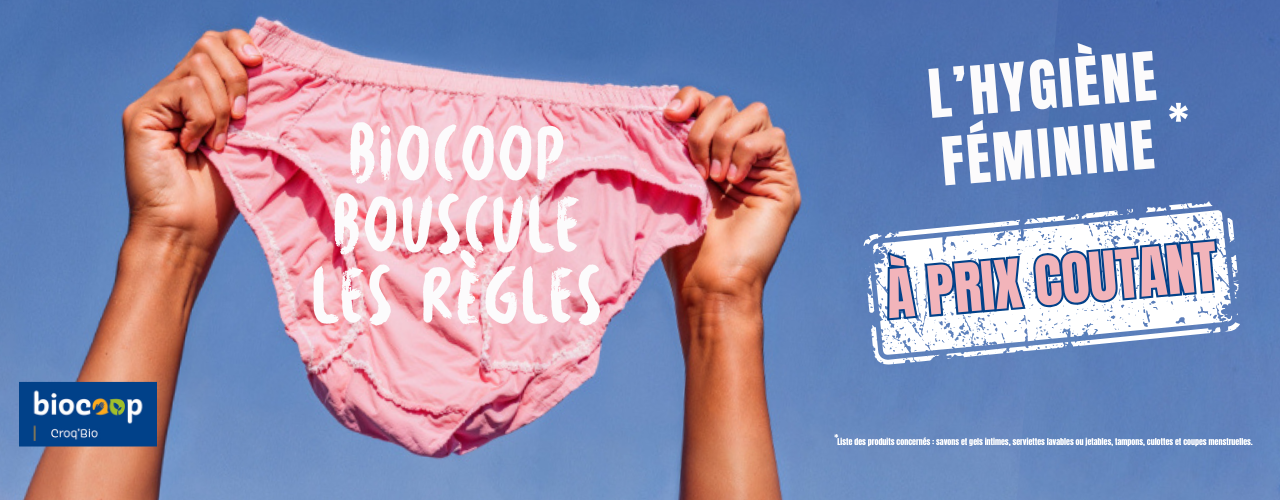 L'hygiène féminine à prix coûtant ! 
