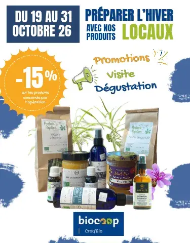 Préparer l'hiver avec nos produits locaux 