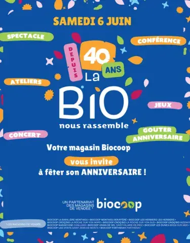 Réservez votre 6 juin ! 🎉