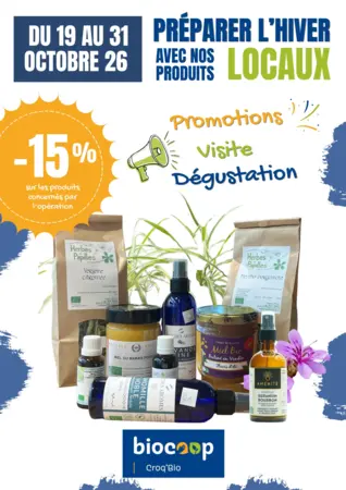 Préparer l'hiver avec nos produits locaux 