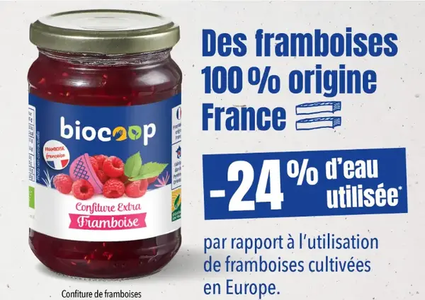 Framboise 100% origine France