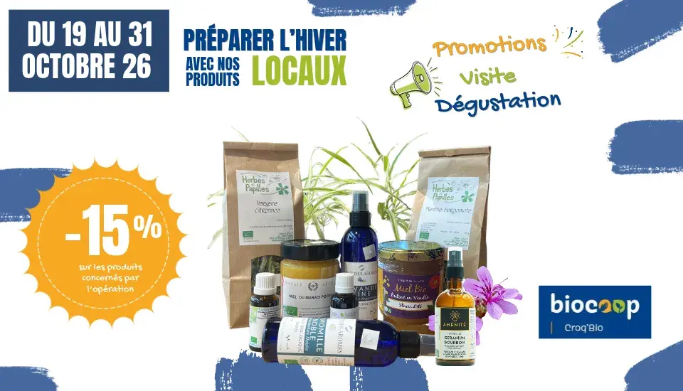 Préparer l'hiver avec nos produits locaux 